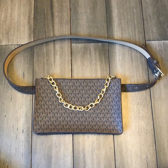 Michael Kors Handbags - Michael Kors Dark Brown Bumbag